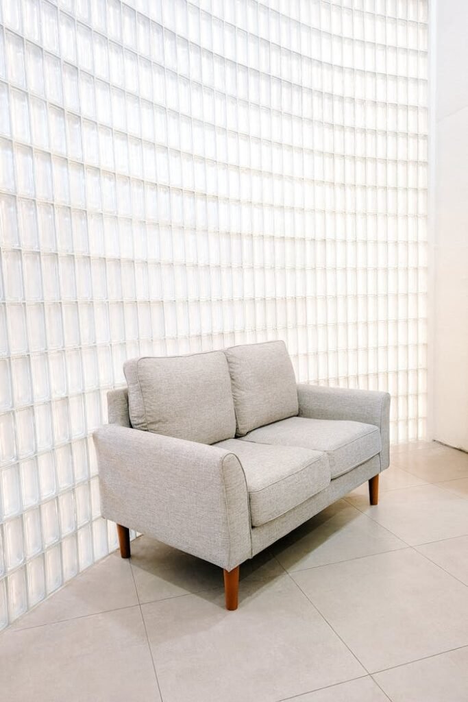 Free stock photo of bright, minimal aesthetic, sofa